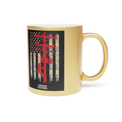 Lineman Metallic Coffee Mug
