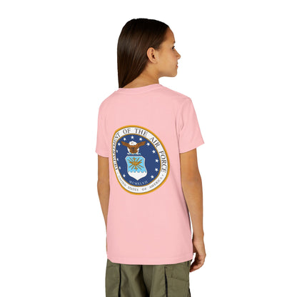 US Air Force Youth Unisex Short Sleeve Crewneck Tee