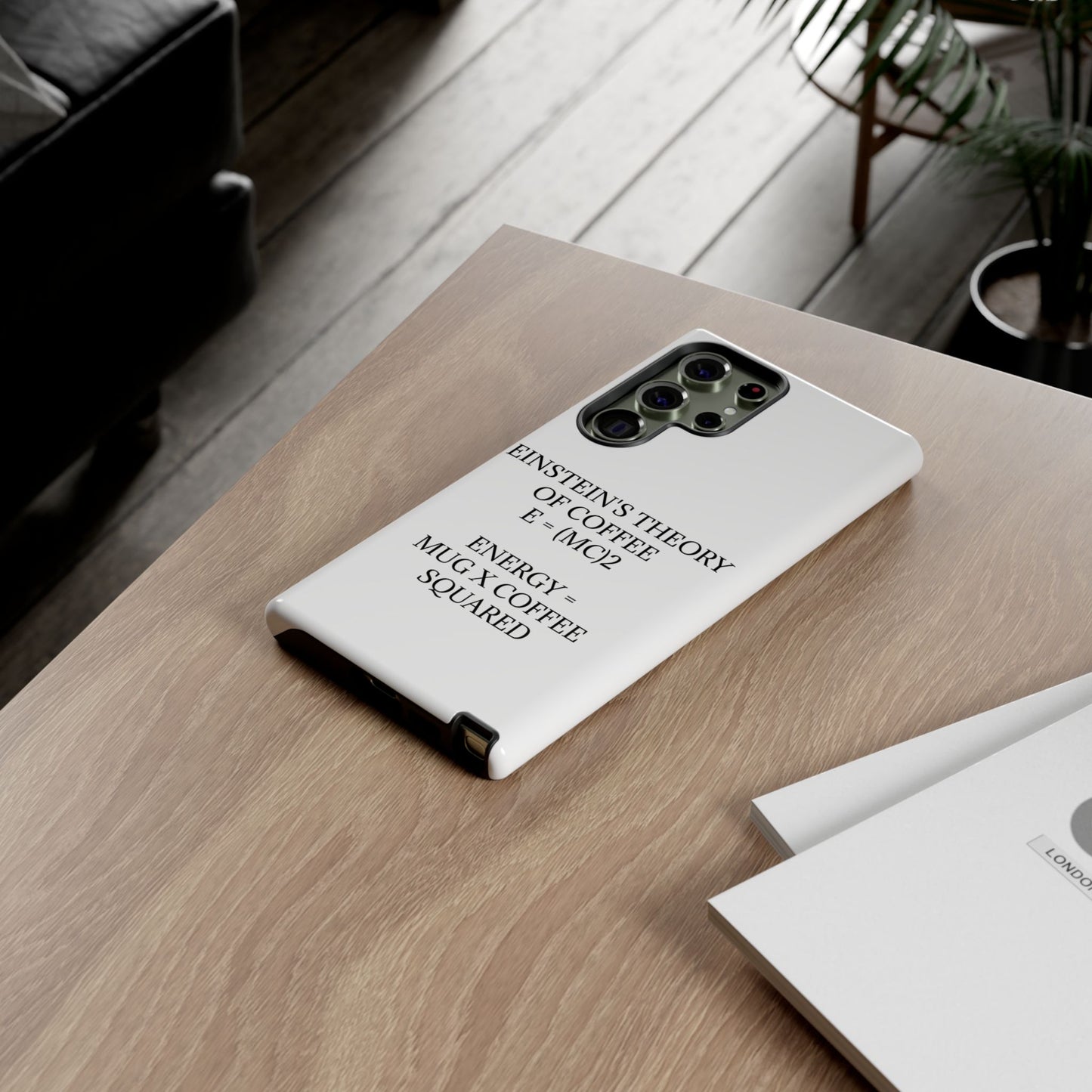 Einstein's Theory Of Coffee Samsung Case