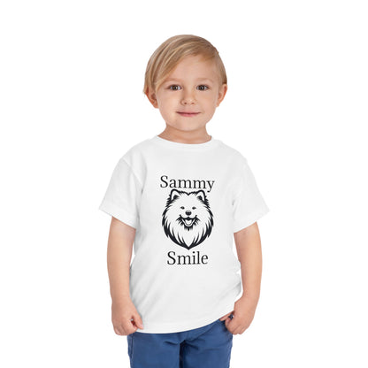 Sammy Smile Toddler Unisex Short Sleeve Crewneck Tee