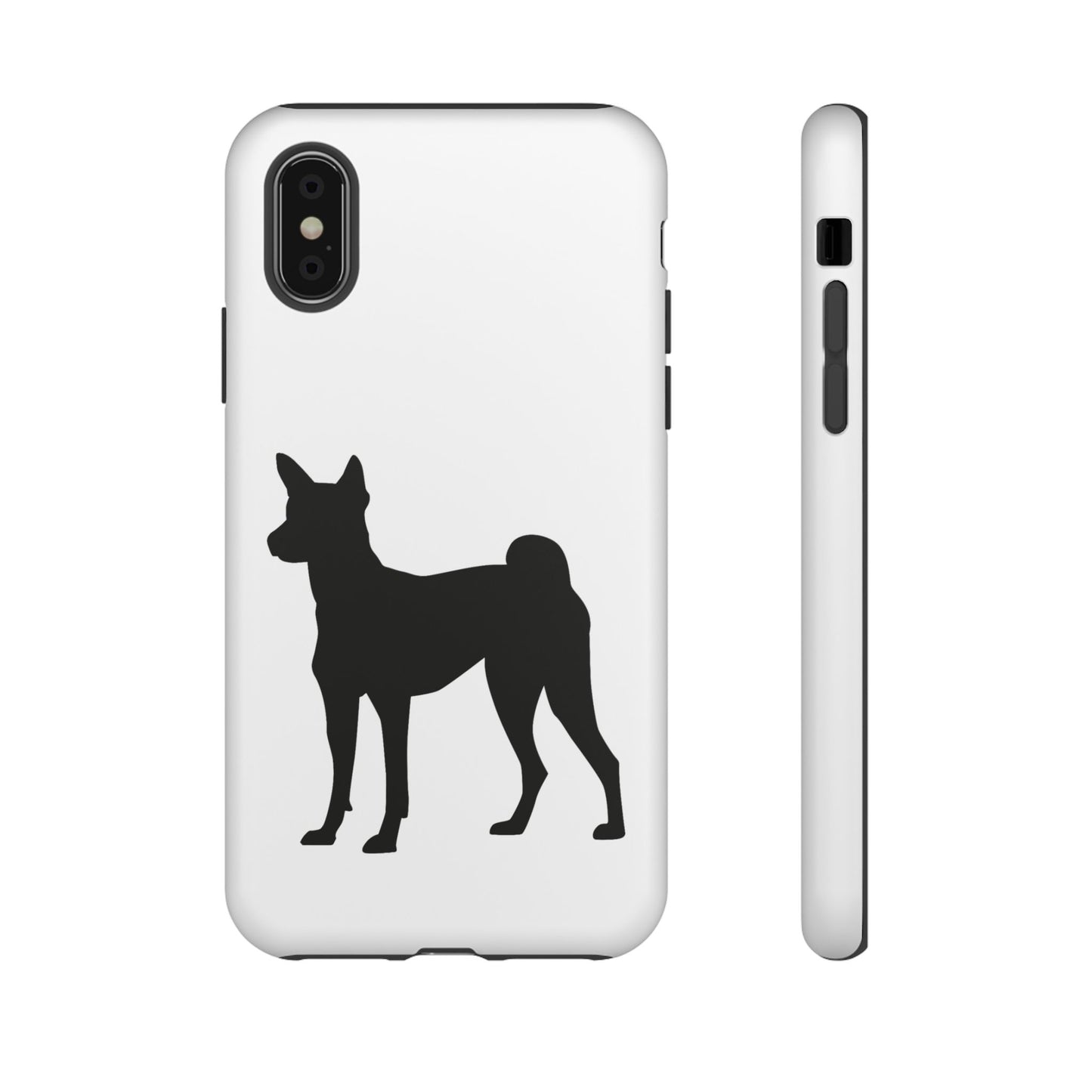 Basenji Silhouette iPhone Case