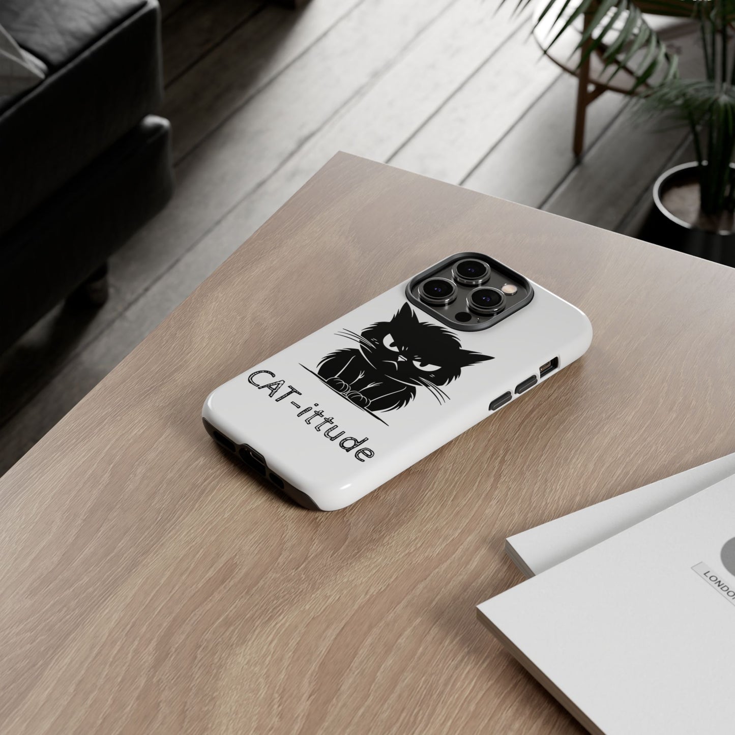 CAT-ittude iPhone Case