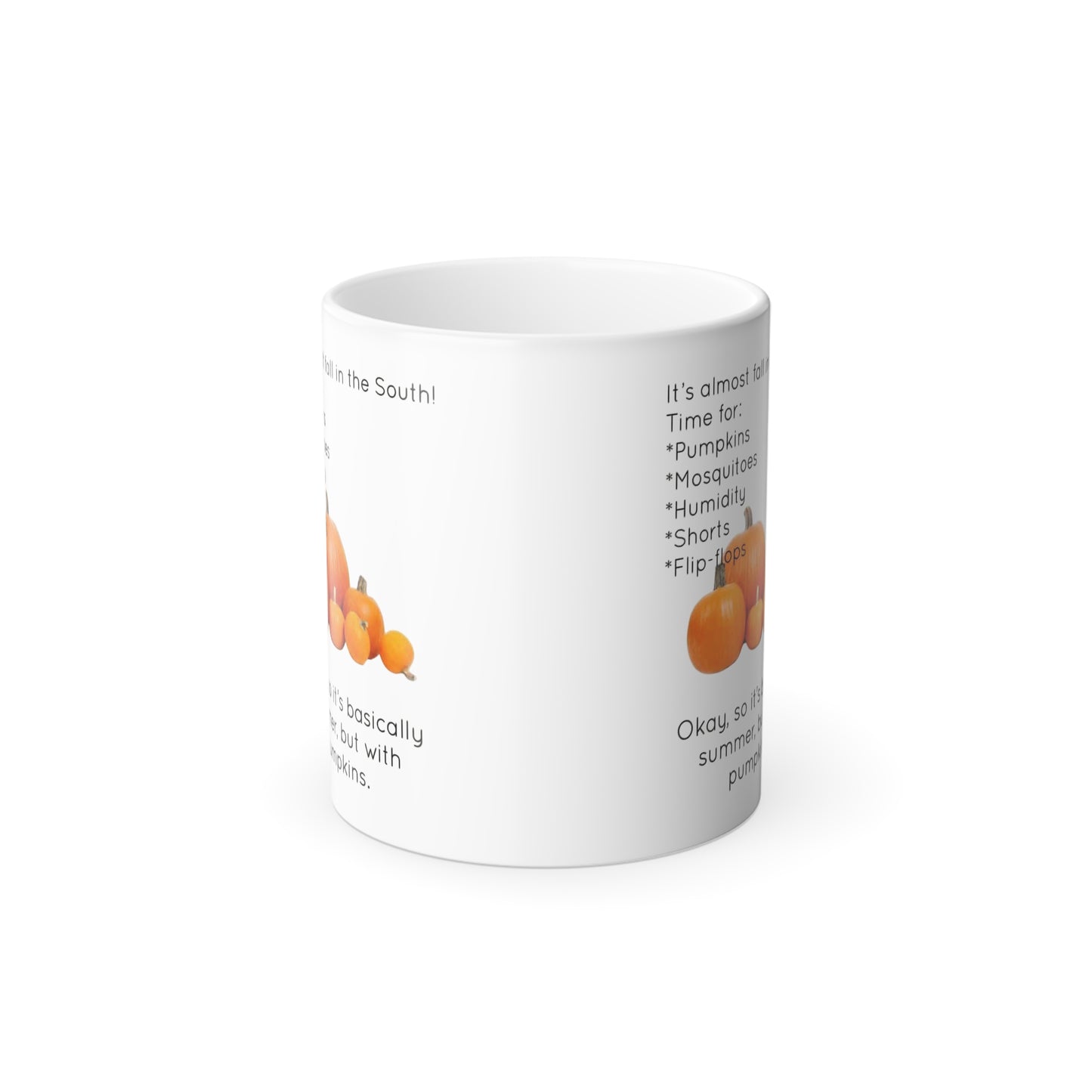 Fall In The South Color Changing Mug