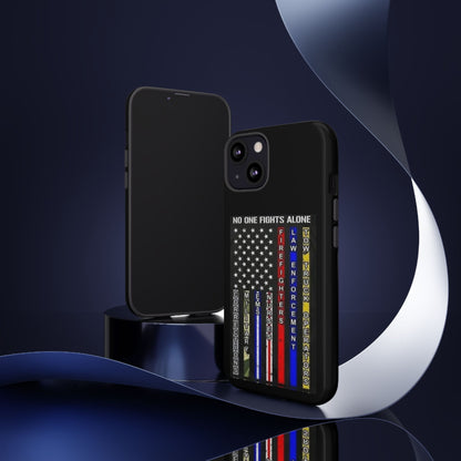 No One Fights Alone iPhone Case