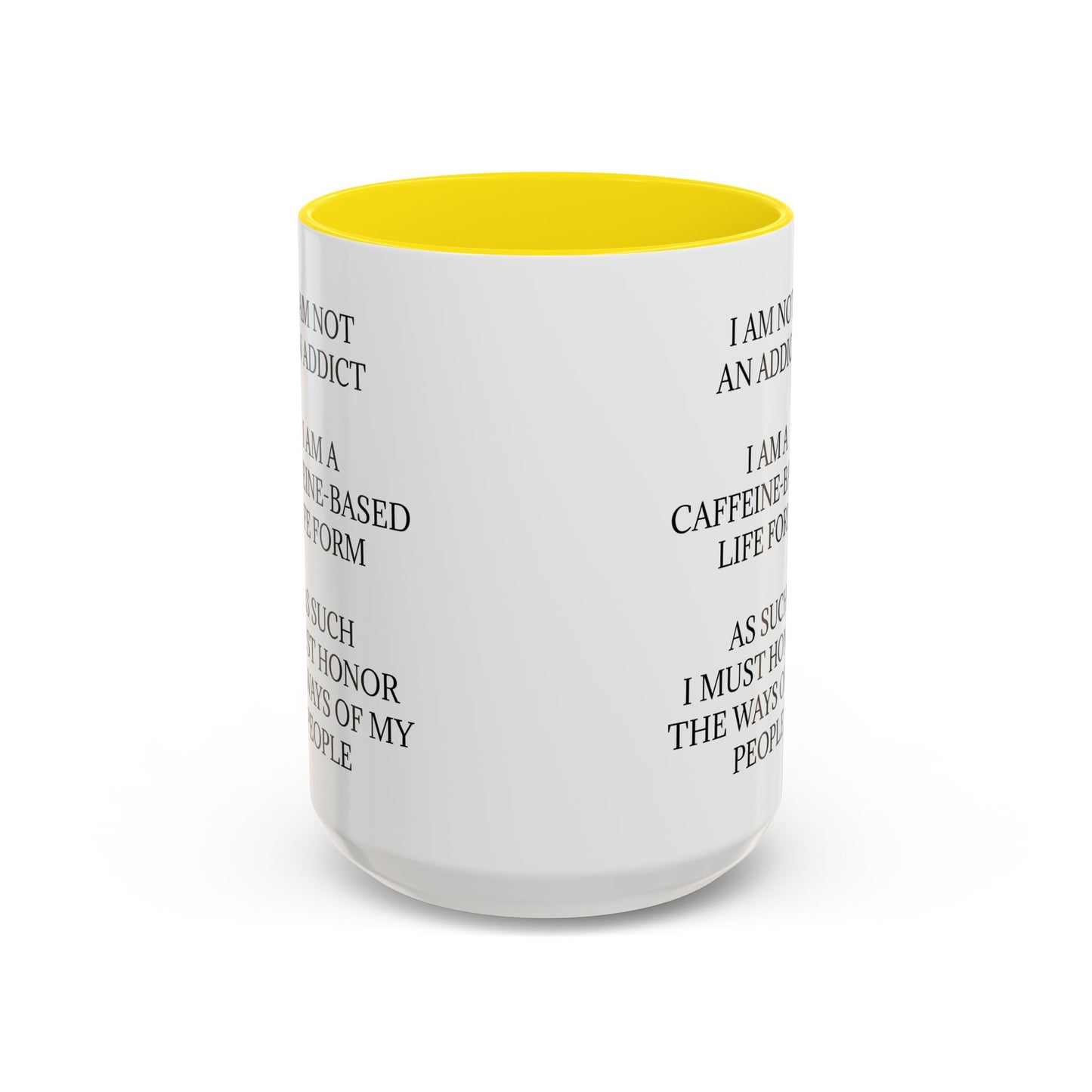 Not An Addict 2-Tone Coffee Mug