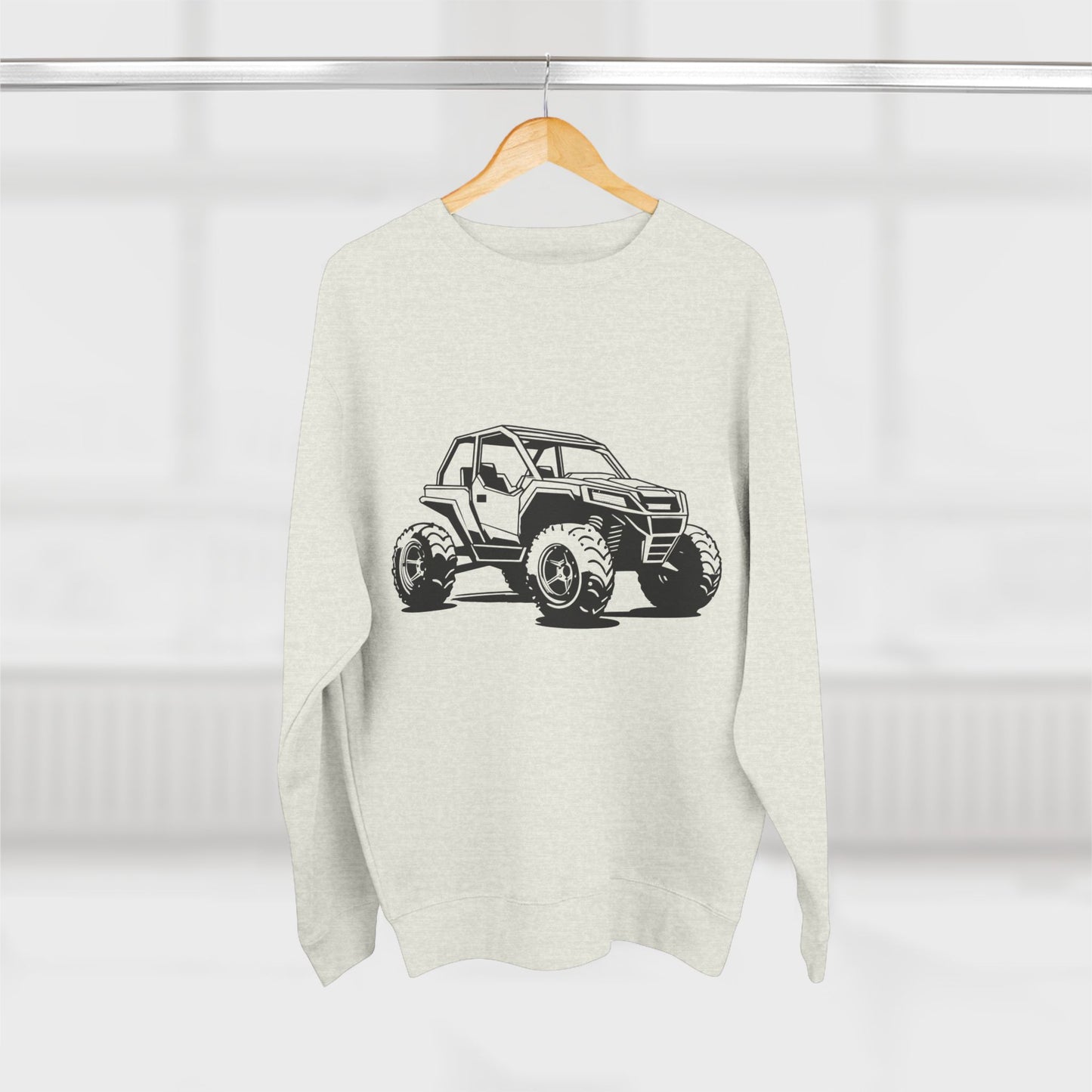 Off The Beaten Path Side By Side Unisex Crewneck Sweatshirt