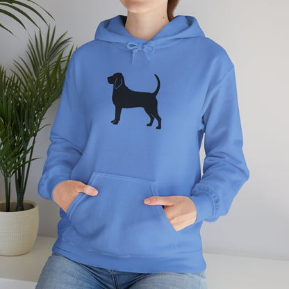 Bloodhound Silhouette Unisex Hoodie