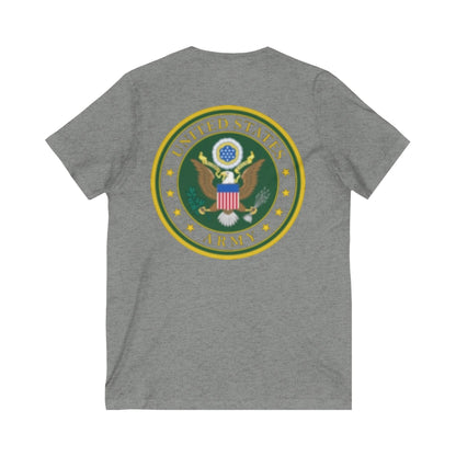 US Army Unisex Short Sleeve V-Neck Tee