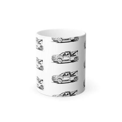 Wheel Lift Tow Truck  Color Changing Mug