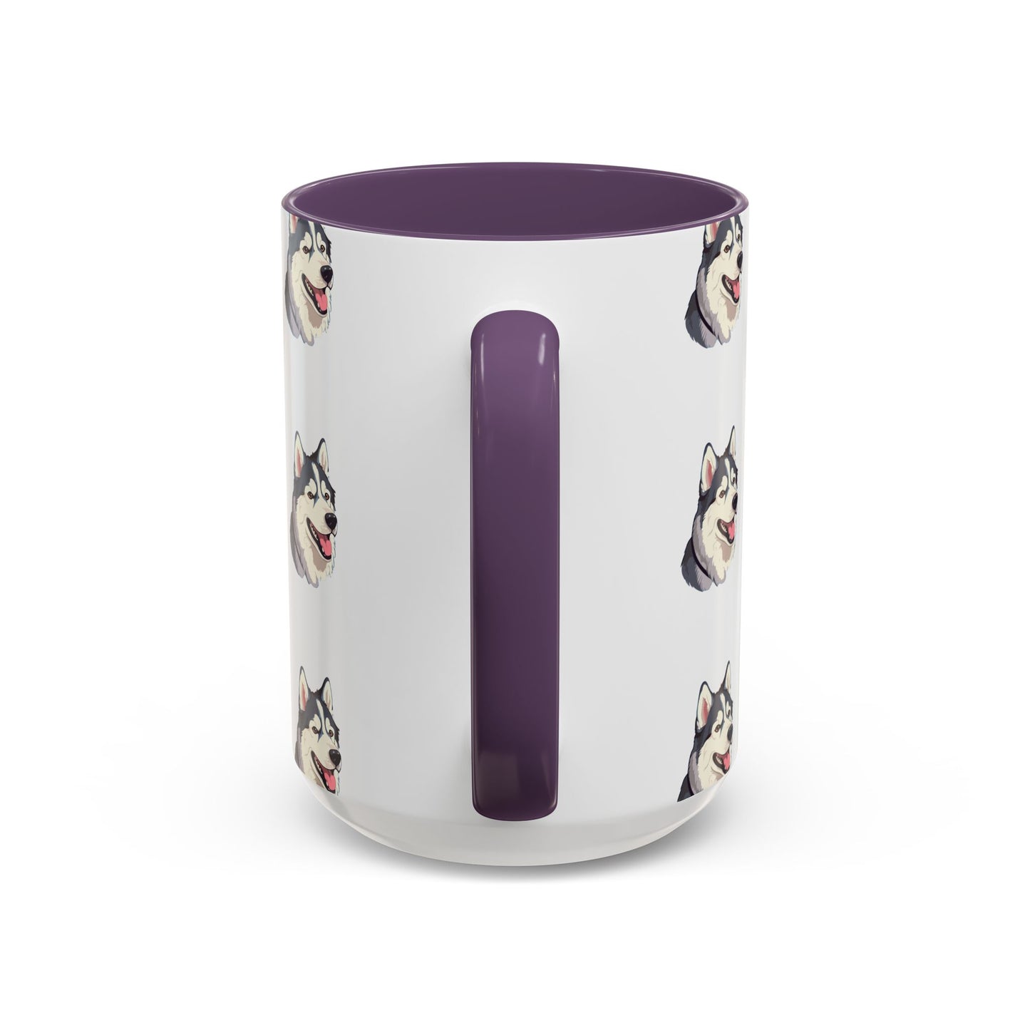 Malamute Head 2-Tone Coffee Mug