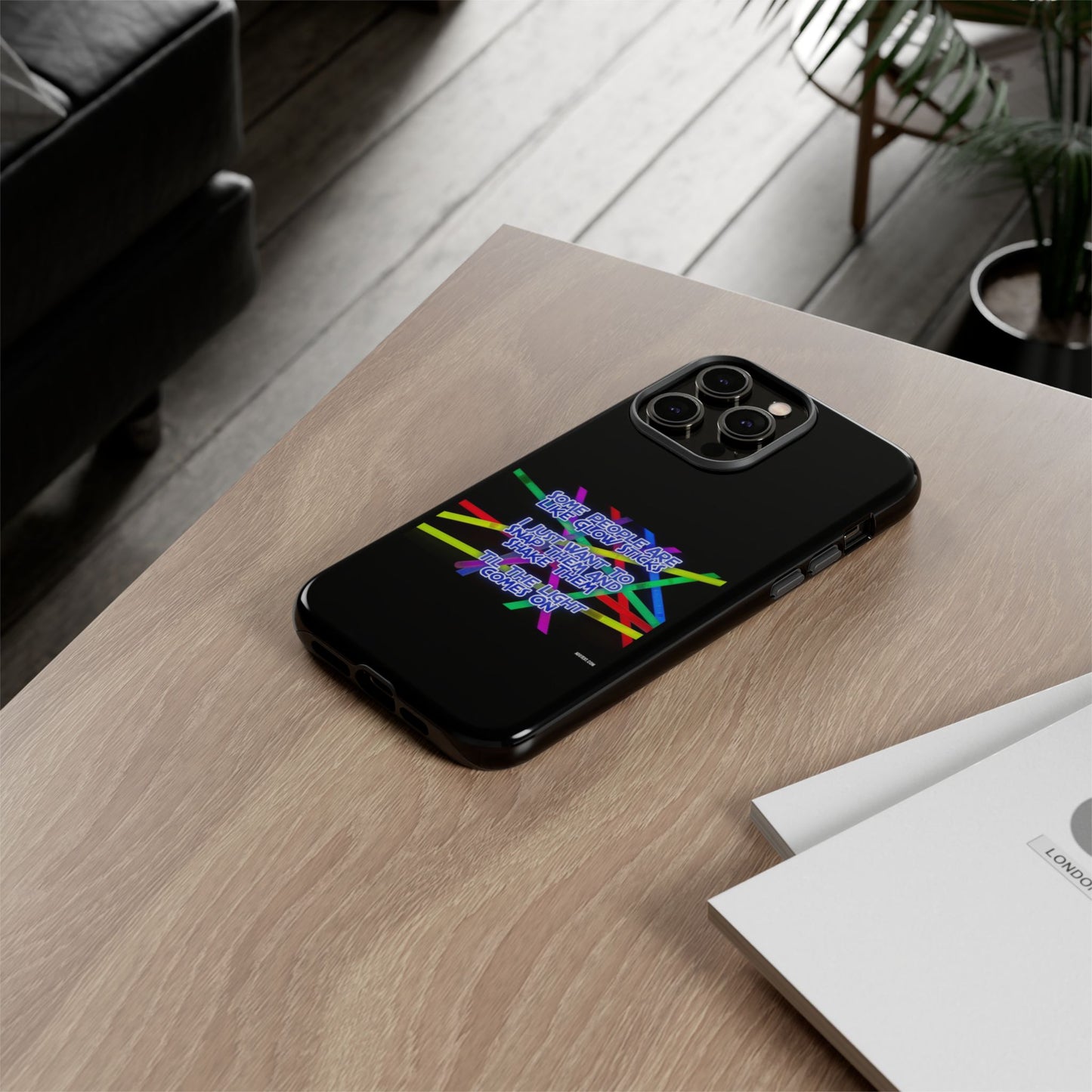 Glow Sticks iPhone Case