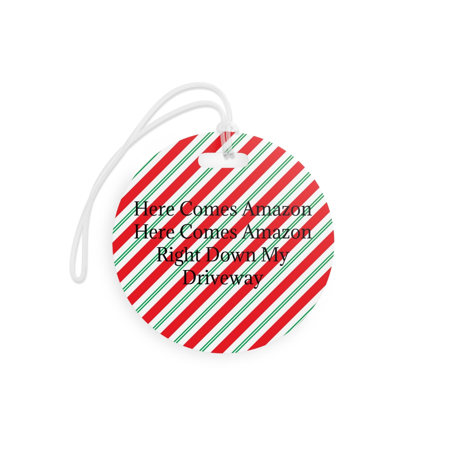Here Comes Amazon Luggage Tag