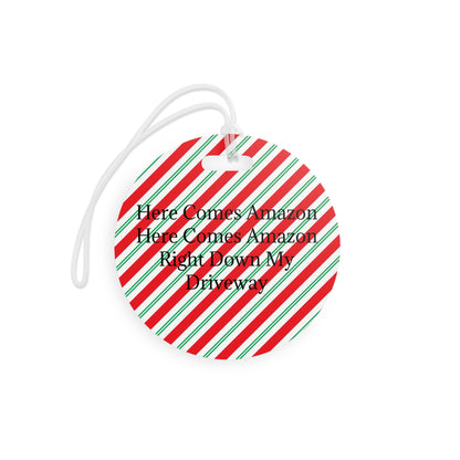 Here Comes Amazon Luggage Tag