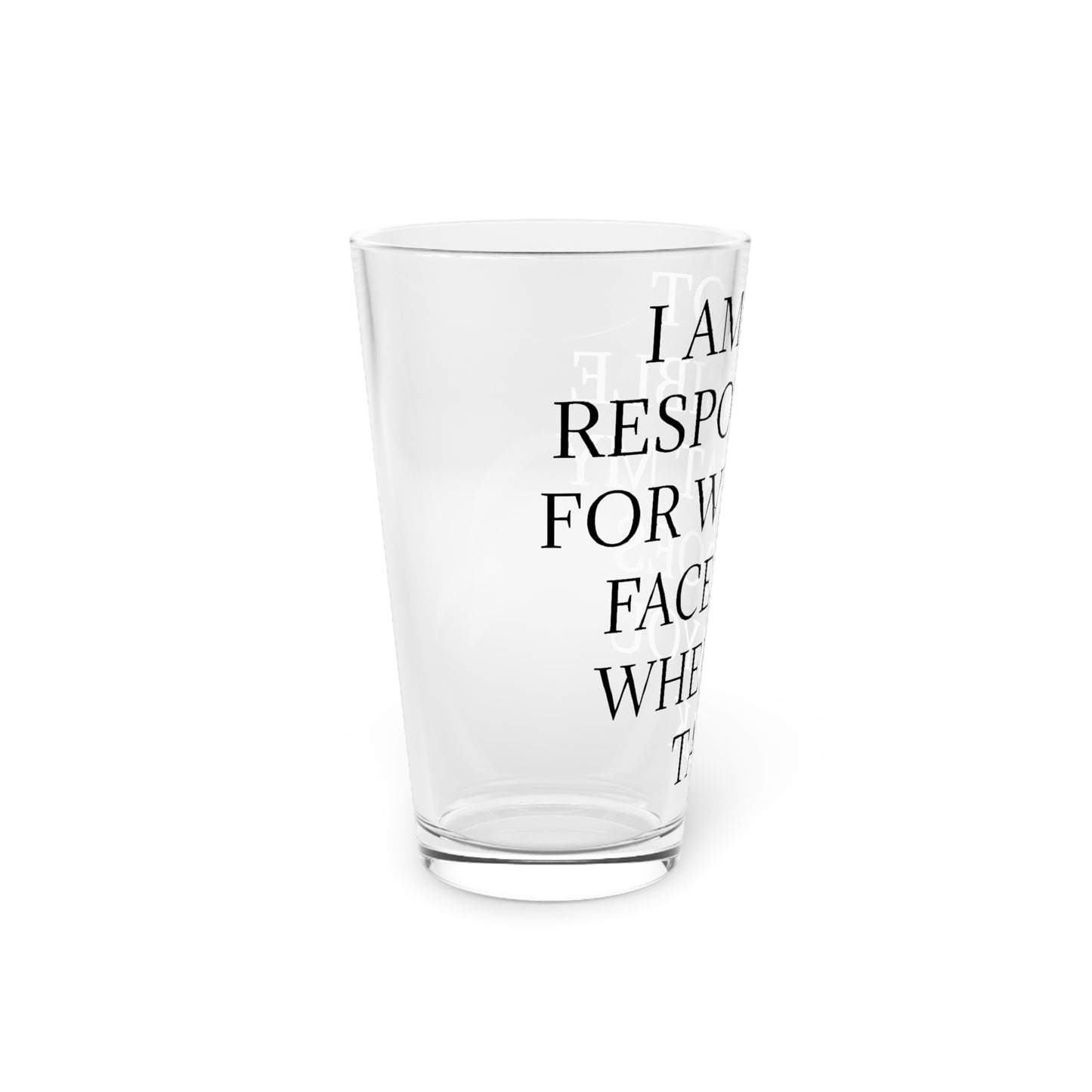 When You Talk Drinking Glass