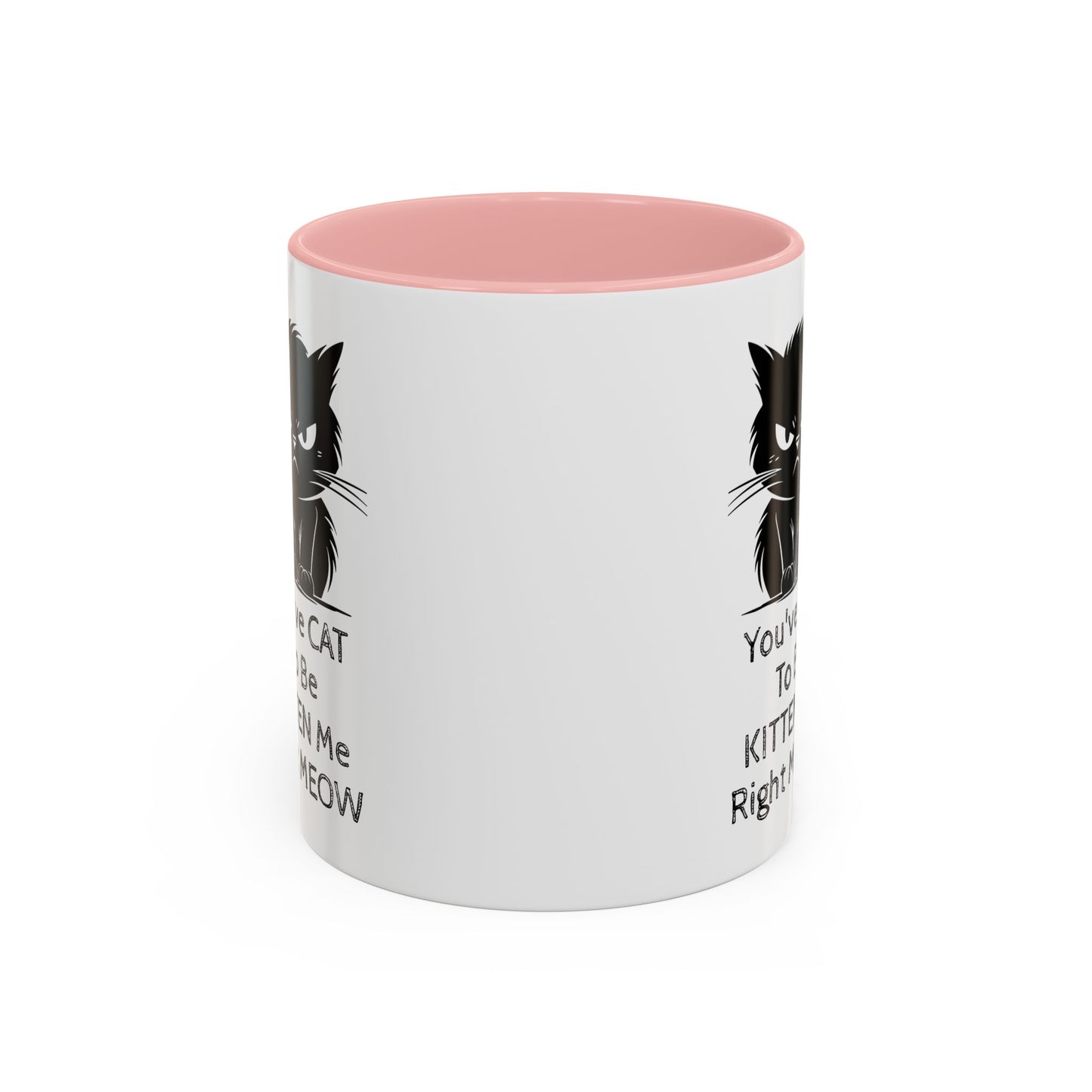 Kitten Me 2-Tone Coffee Mug