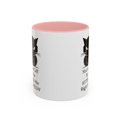 Kitten Me 2-Tone Coffee Mug