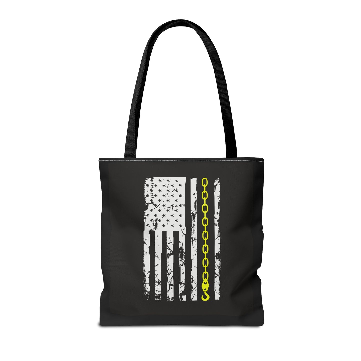 Thin Yellow Line Tote Bag