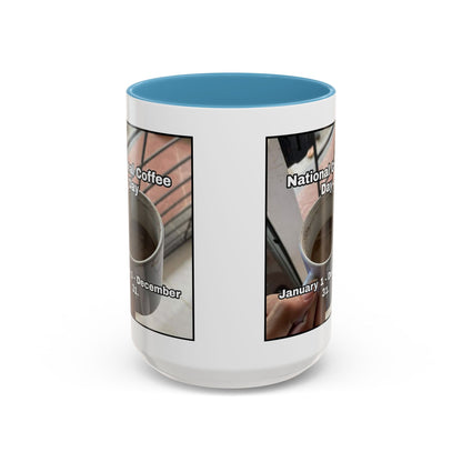 National Coffee Day 2-Tone Coffee Mug