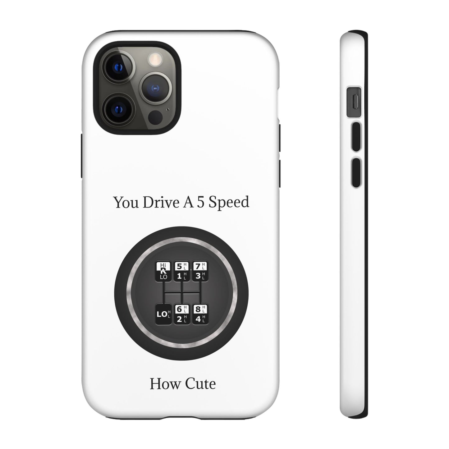 5 Speed How Cute iPhone Case