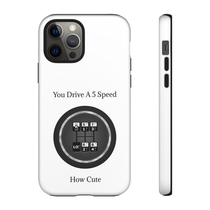 5 Speed How Cute iPhone Case