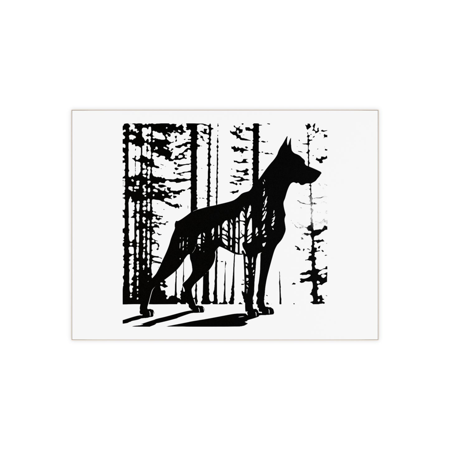 Guardian Of The Forest Ceramic Photo Tile