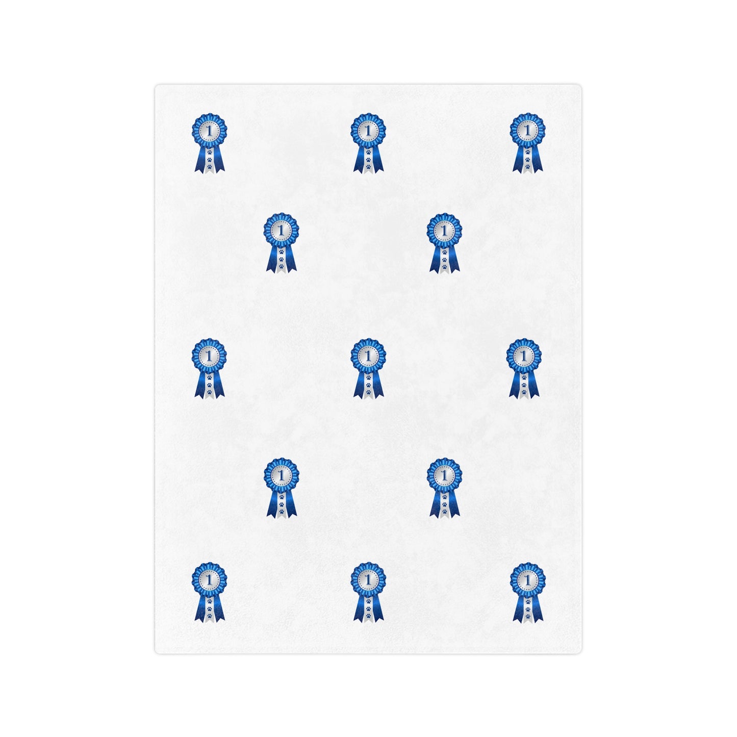 Show Ribbon Velveteen Microfiber Blanket