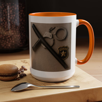 Law Enforcement Appreciation 2-Tone Coffee Mug