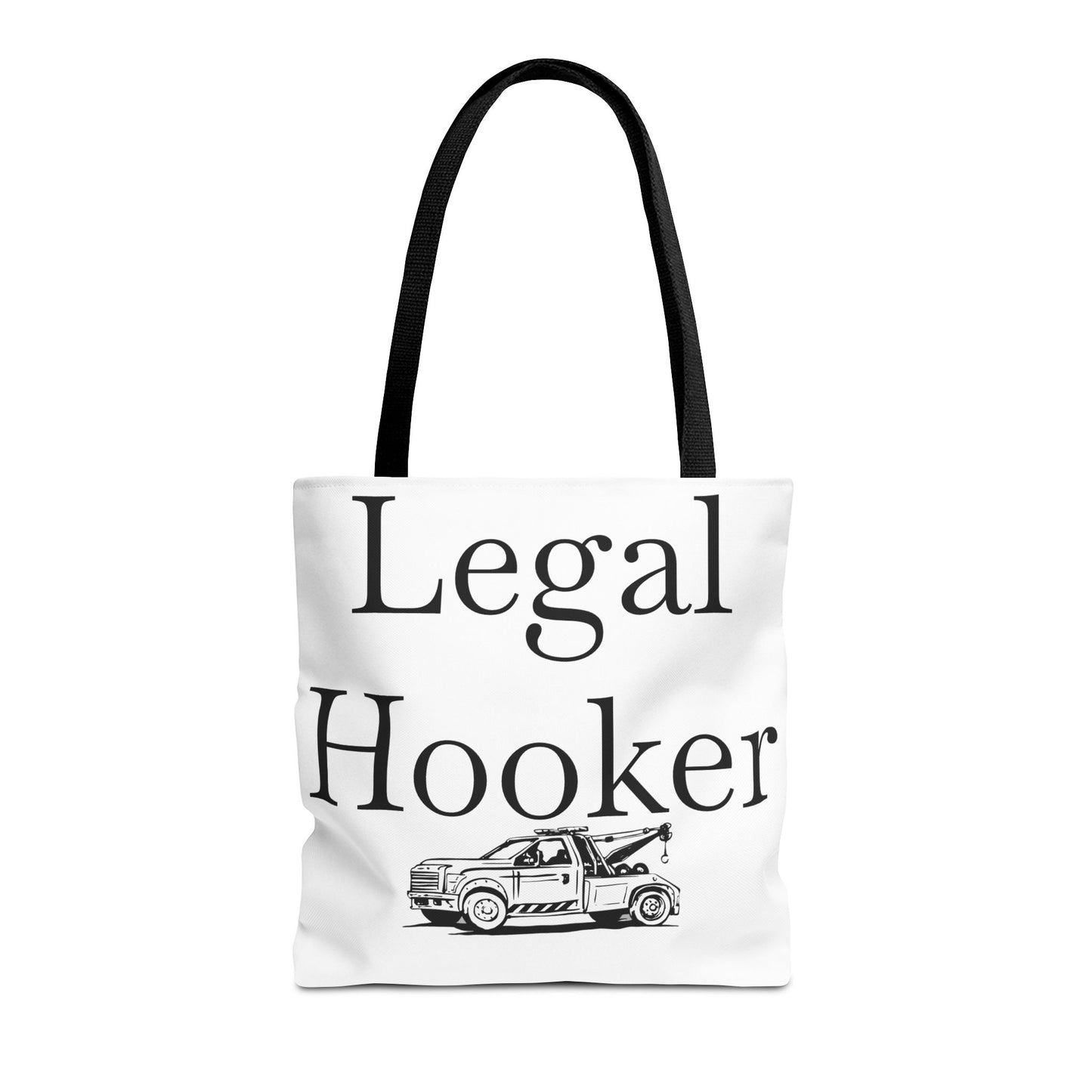 Legal H**ker Wheel Lift Tow Truck Tote Bag