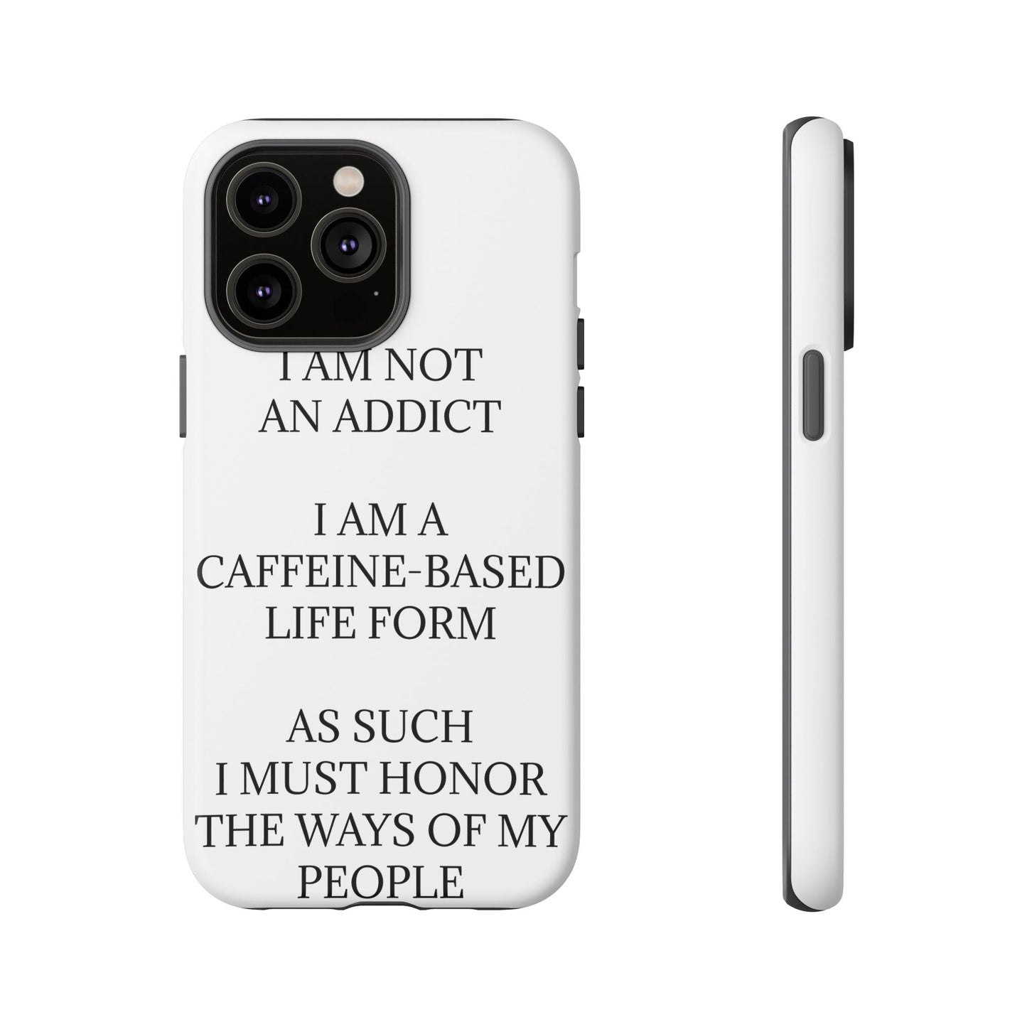 Not An Addict iPhone Case