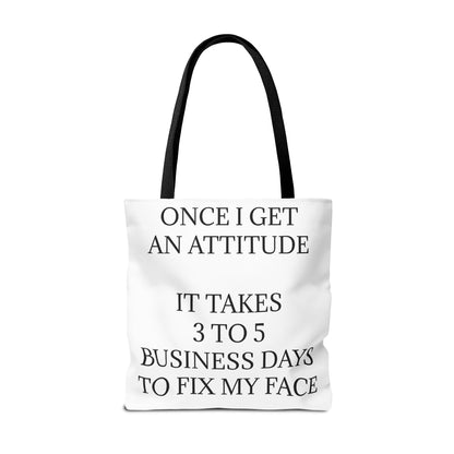 Fix My Face Tote Bag
