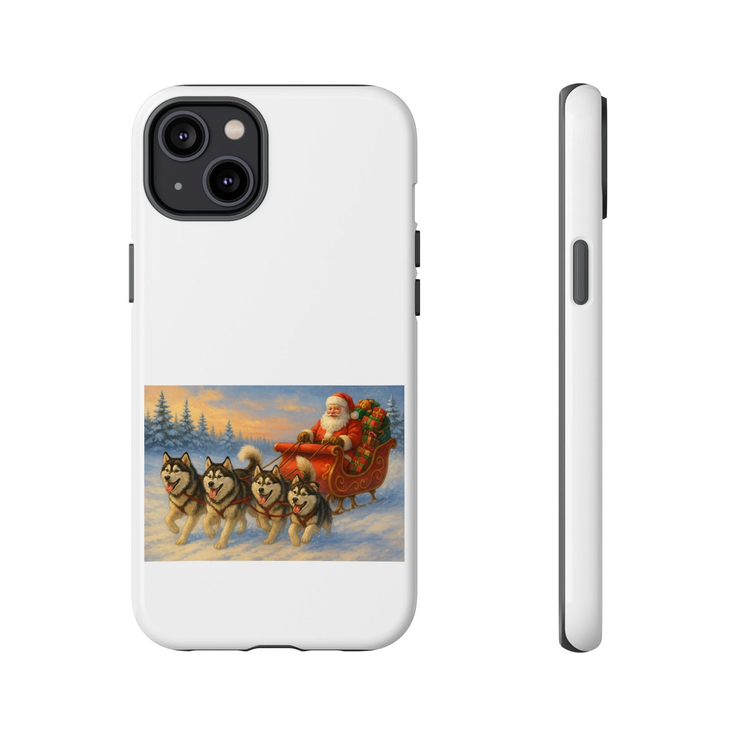 Dashing Through The Snow iPhone Case