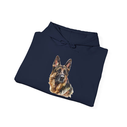 German Shepherd Head Unisex Hoodie