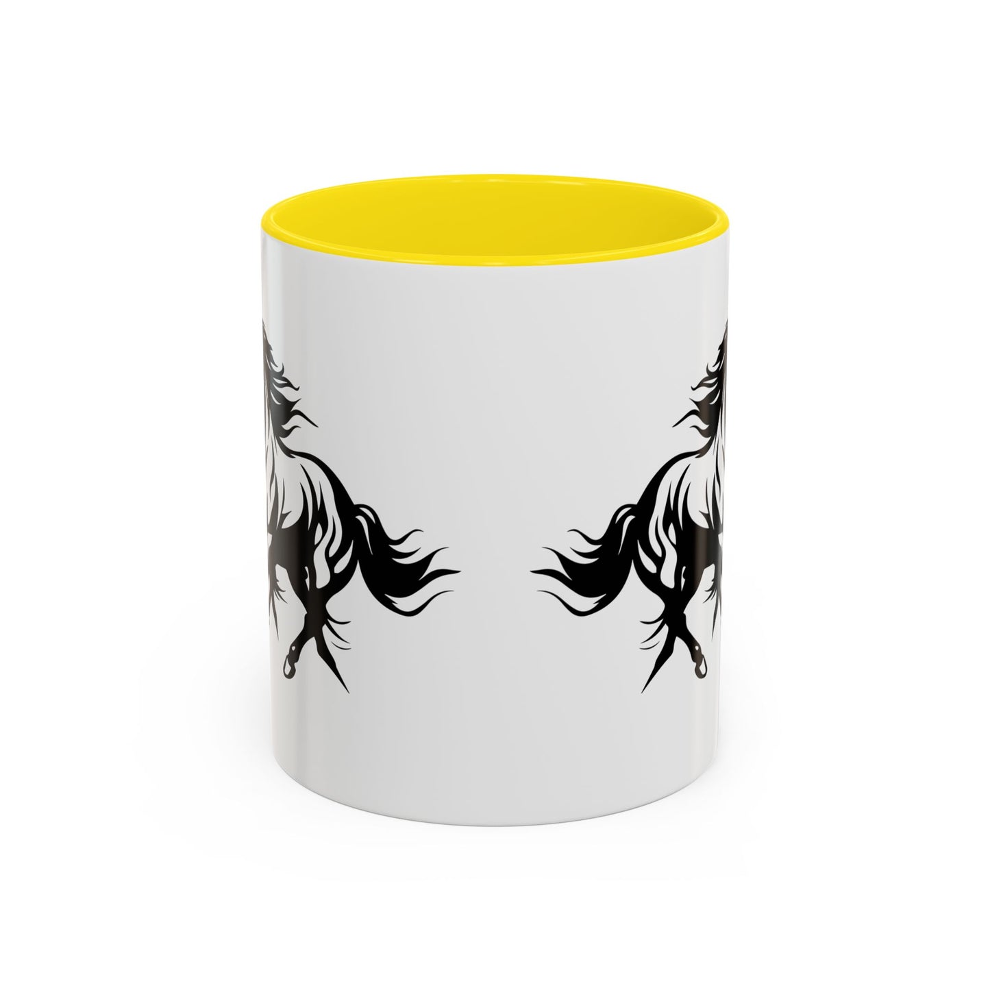 Horsin' Around 2-Tone Coffee Mug