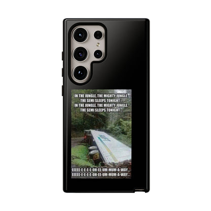Semi Sleeps Samsung Case