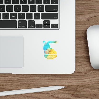 Fall In The South Holographic Sticker