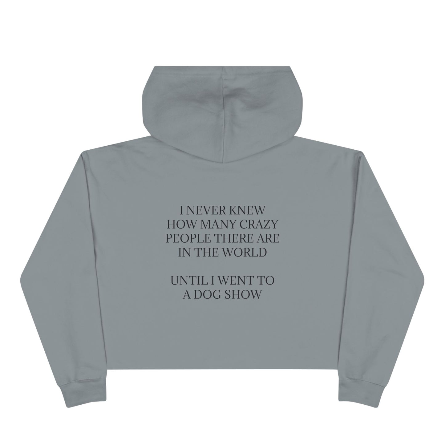 Never Knew Women's Crop Hoodie
