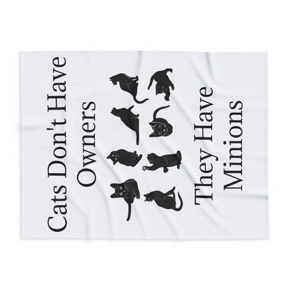 Cat Minions Arctic Fleece Blanket