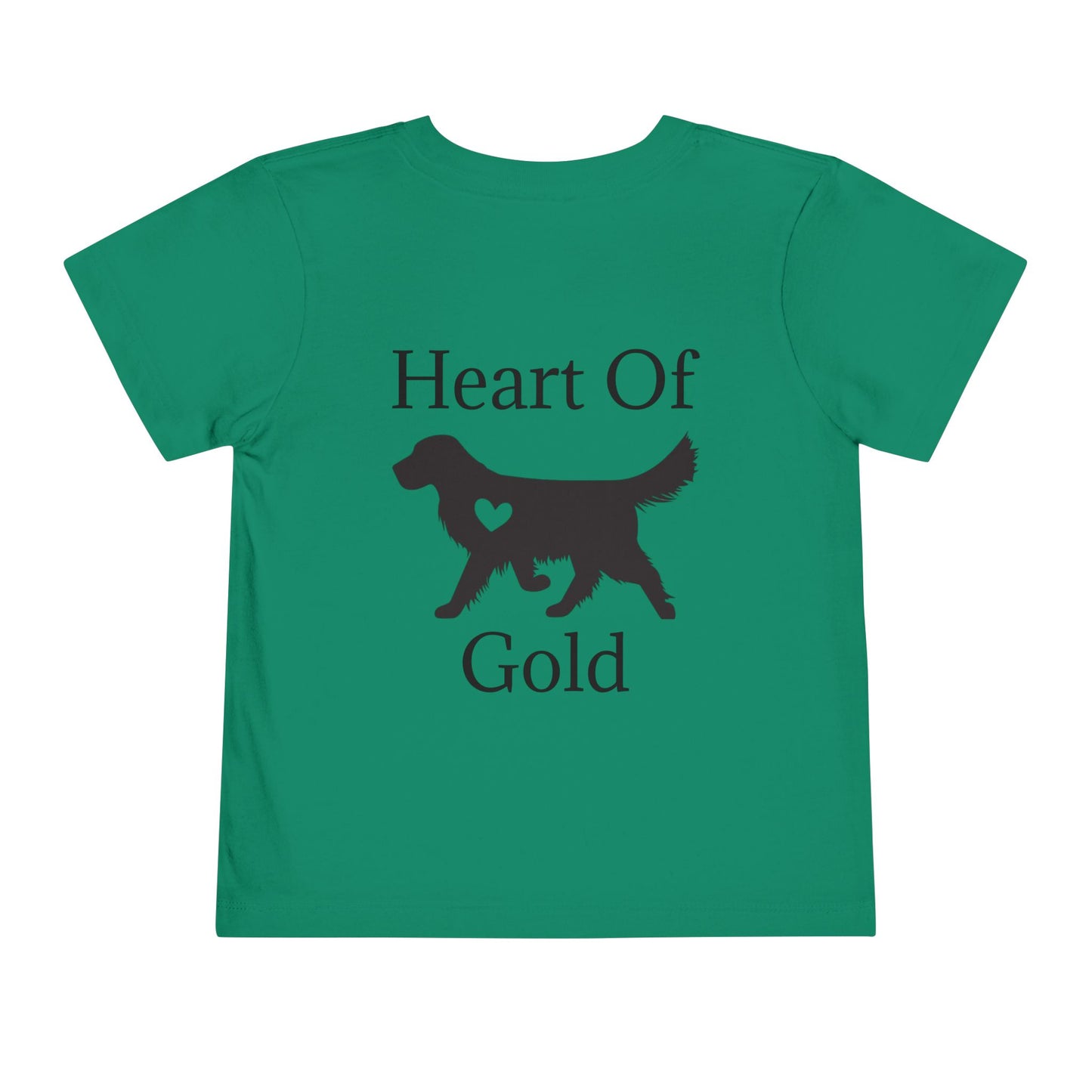 Heart Of Gold Toddler Unisex Short Sleeve Crewneck Tee