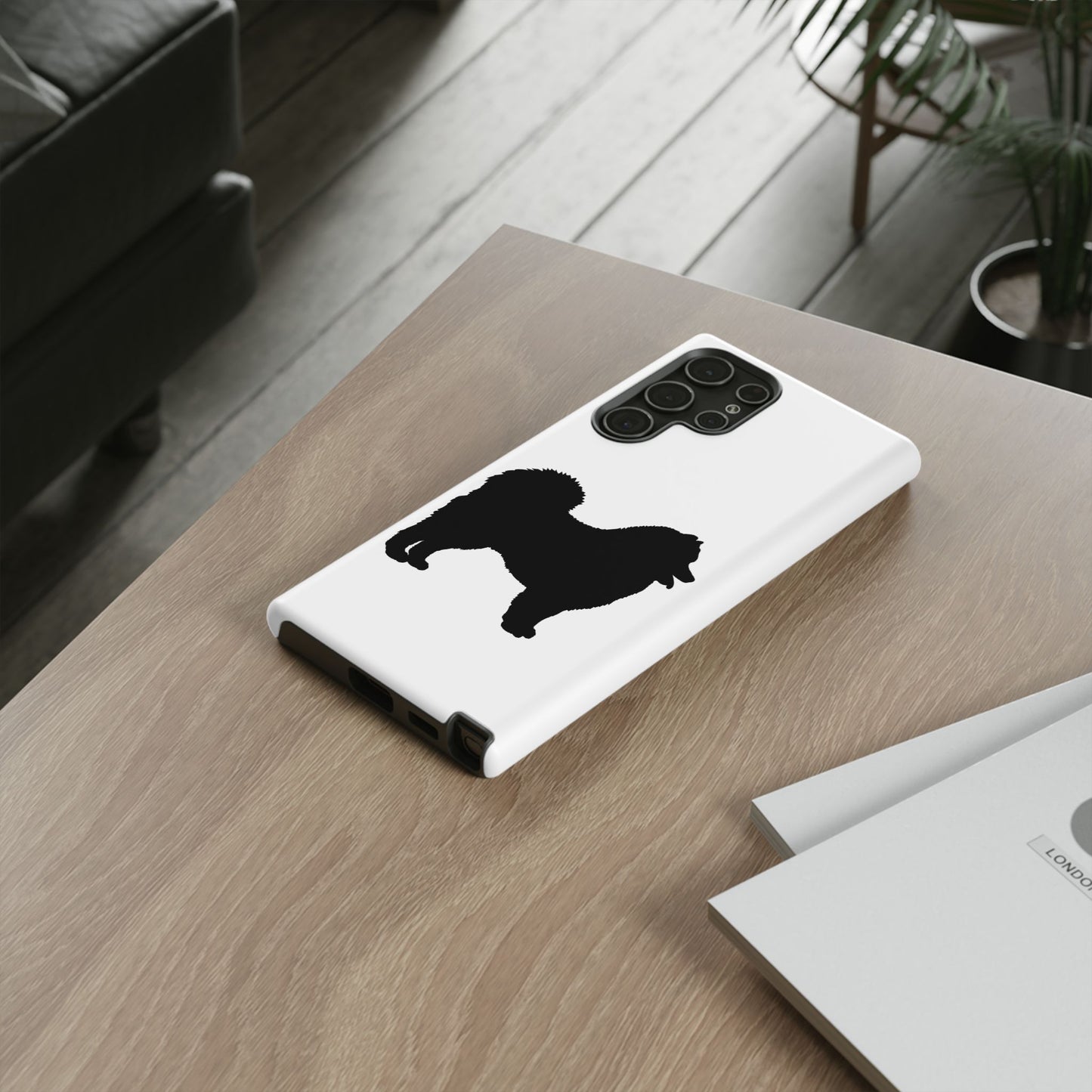 Samoyed Silhouette Samsung Case