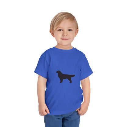 Golden Silhouette Toddler Unisex Short Sleeve Crewneck Tee