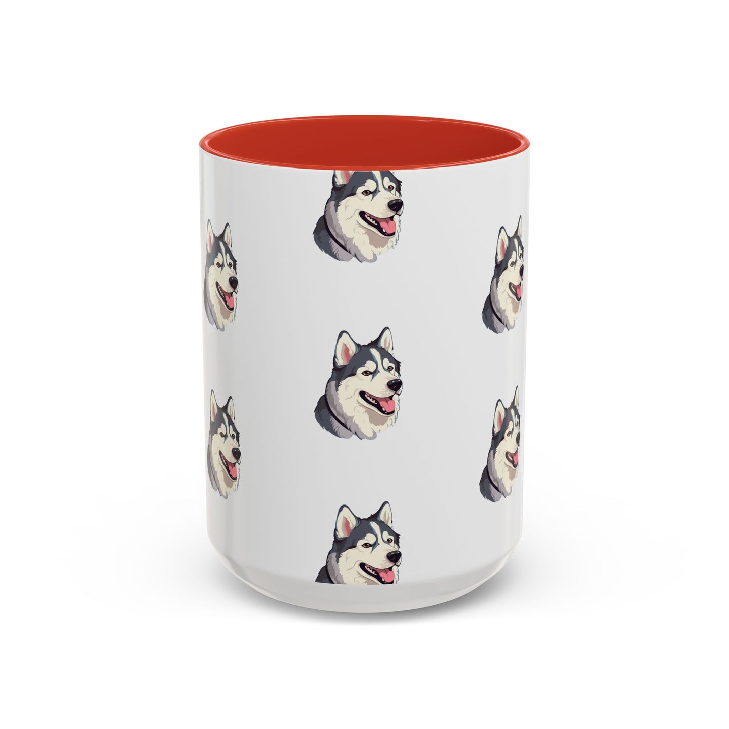 Malamute Head 2-Tone Coffee Mug
