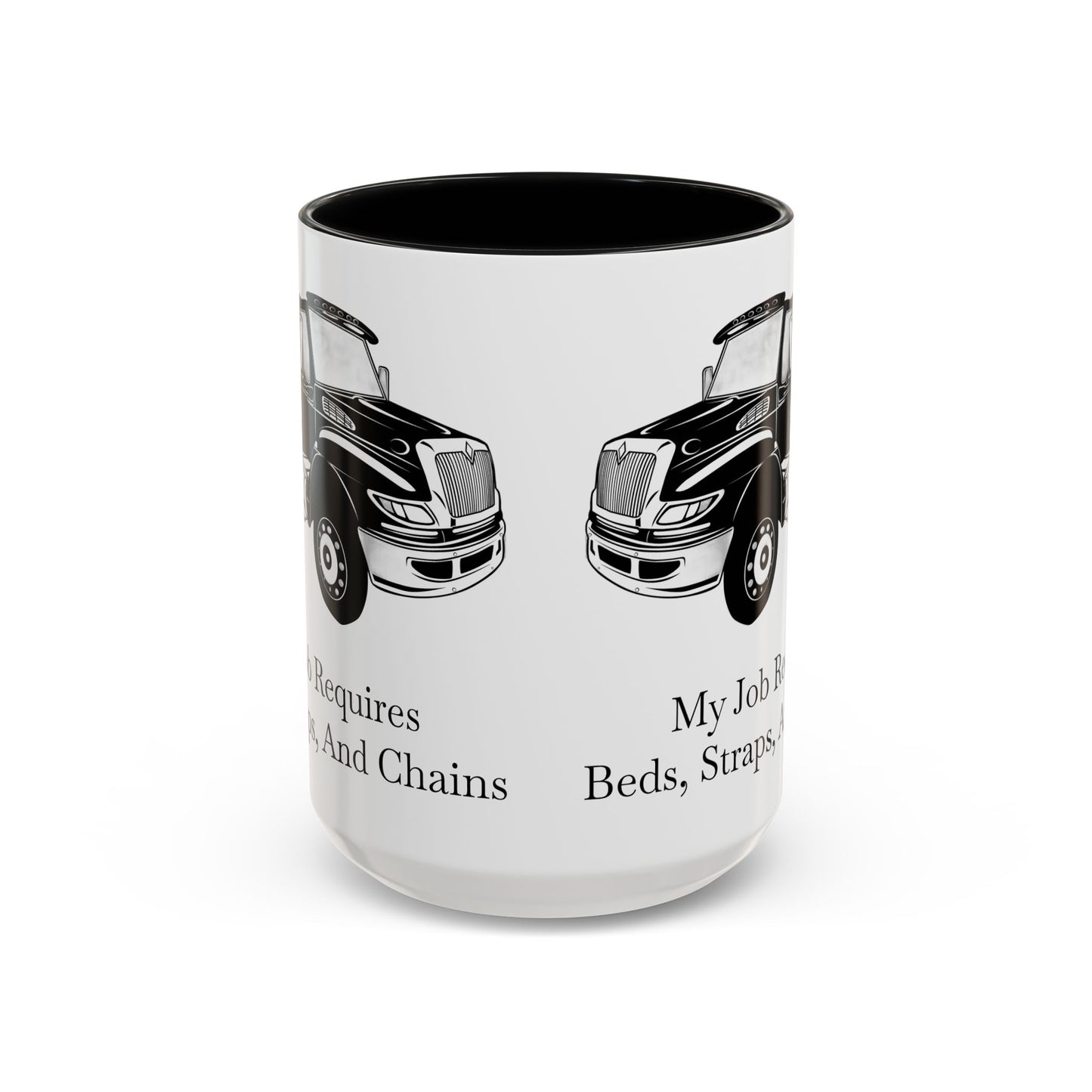 Beds, Straps, And Chains 2-Tone Coffee Mug