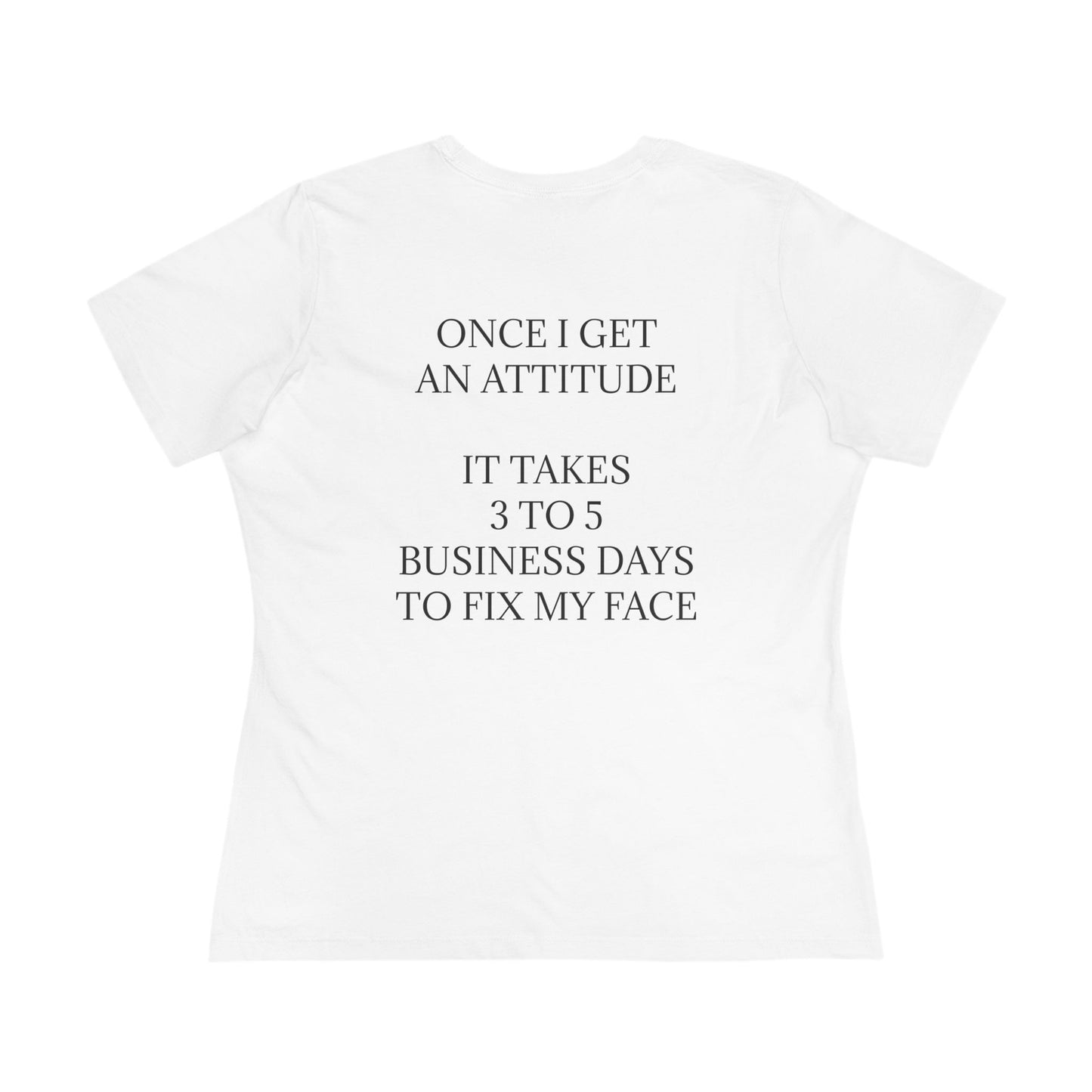 Fix My Face Women's Short Sleeve Crewneck Tee