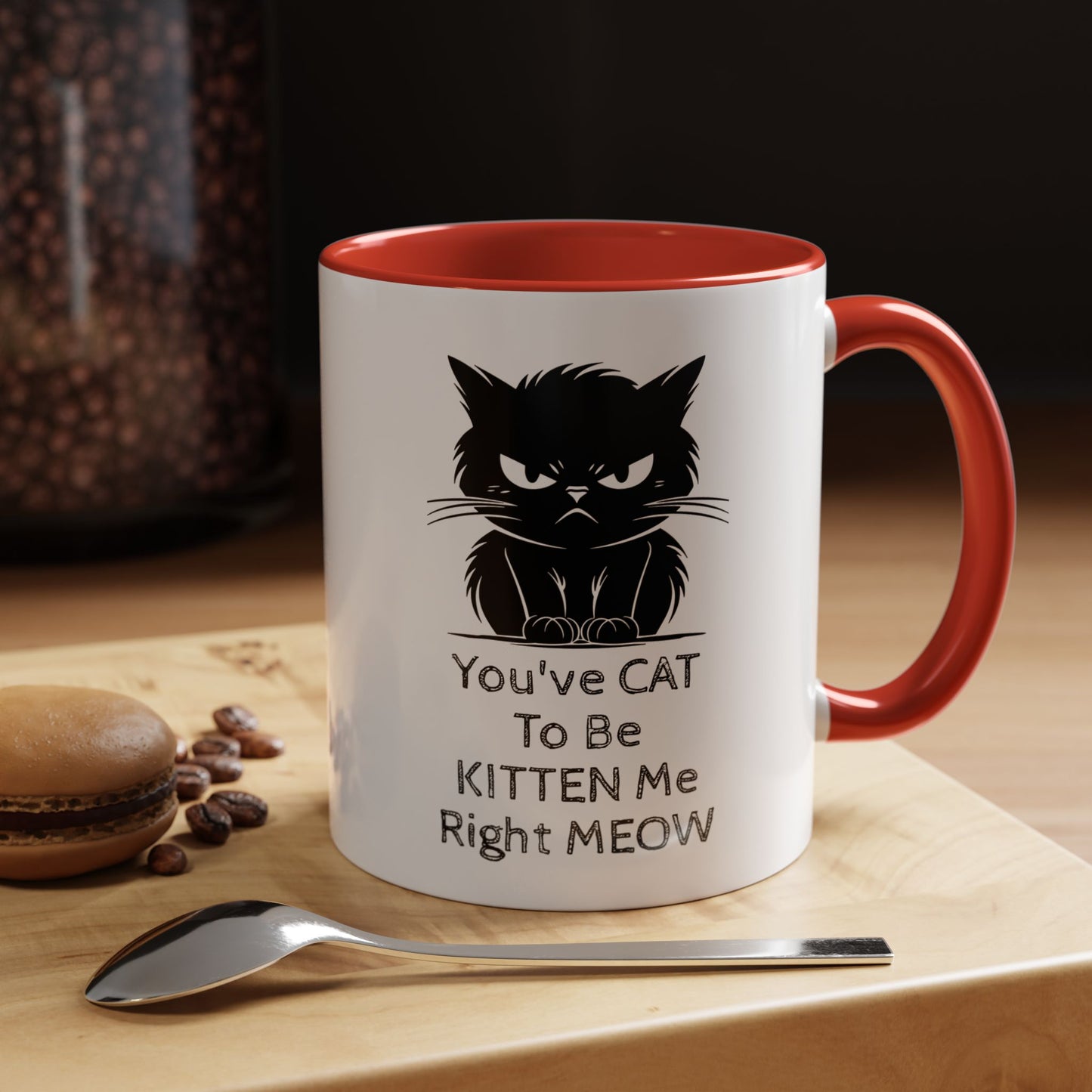 Kitten Me 2-Tone Coffee Mug