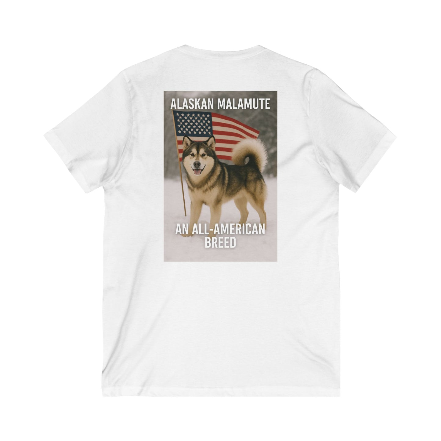 All-American Breed Unisex Short Sleeve V-Neck Tee