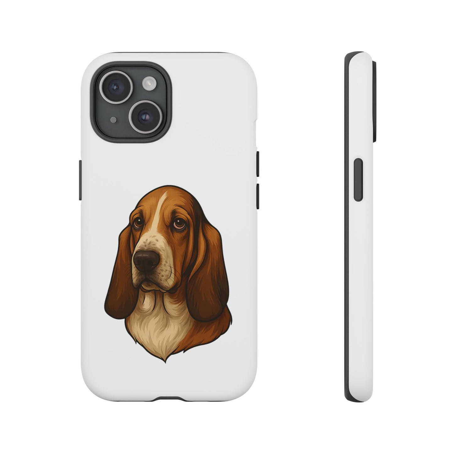 Basset Hound Head iPhone Case