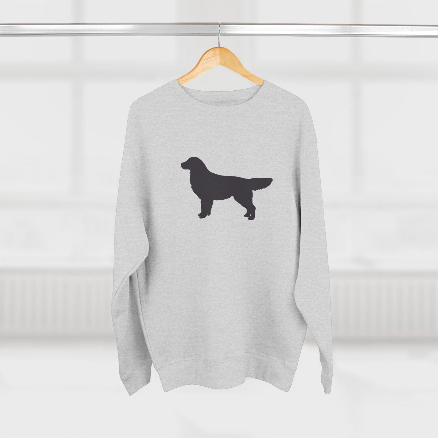Golden Silhouette Unisex Crewneck Sweatshirt