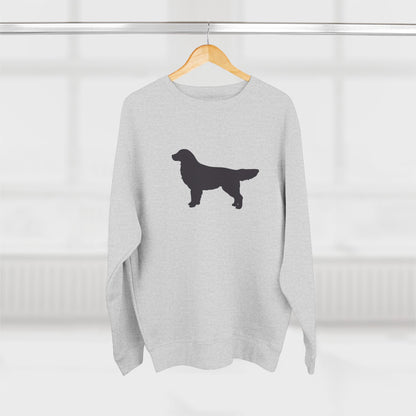 Golden Silhouette Unisex Crewneck Sweatshirt