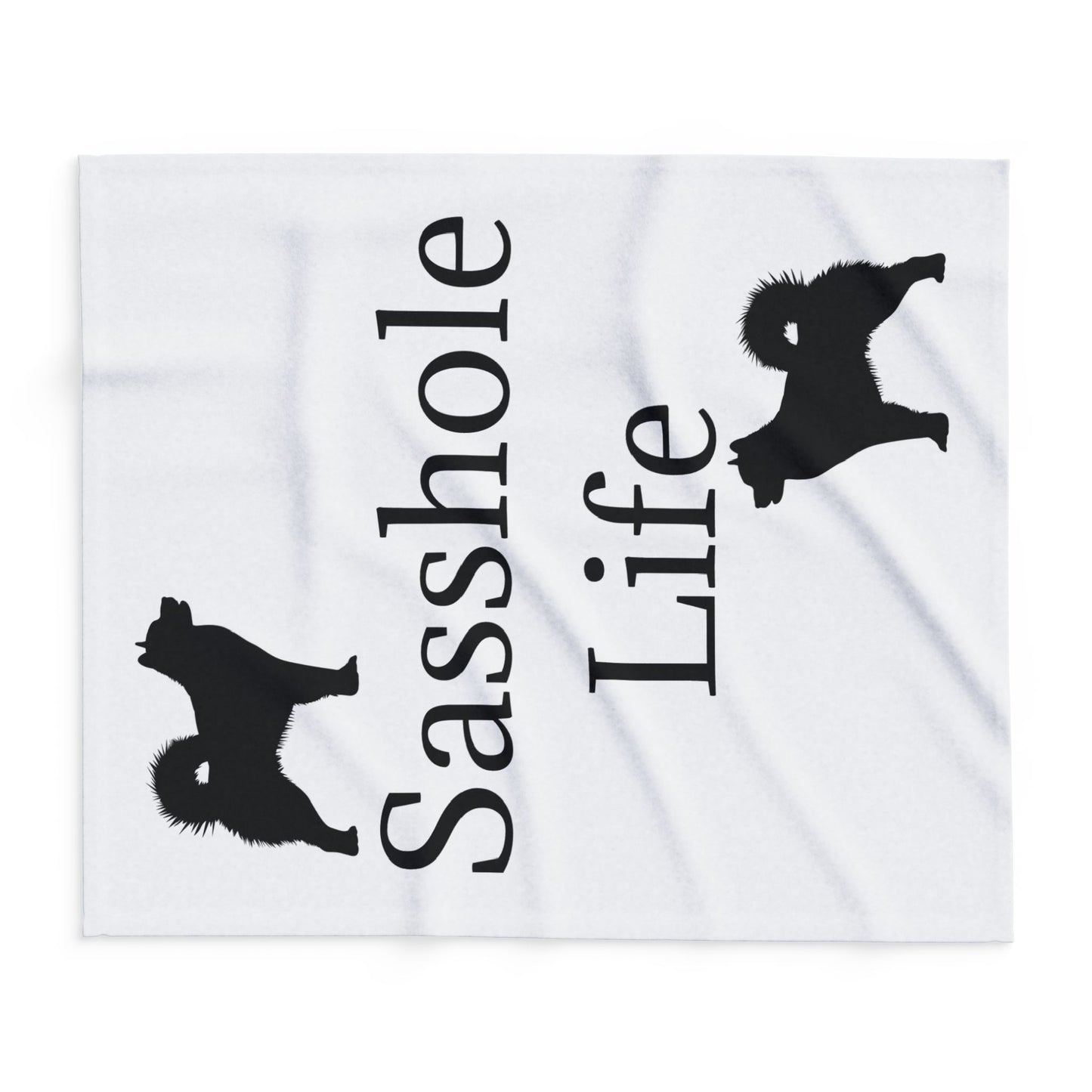 Sasshole Life Arctic Fleece Blanket