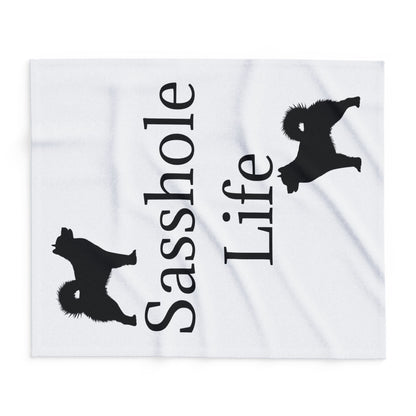 Sasshole Life Arctic Fleece Blanket
